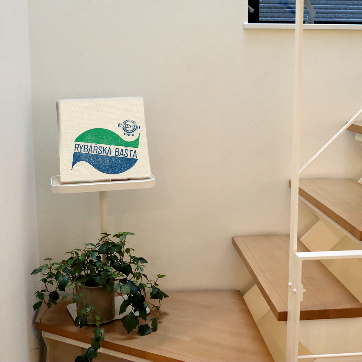 Fabric panel with a Scandinavian taste Interior goods Art Typography Simple typ-1702-003