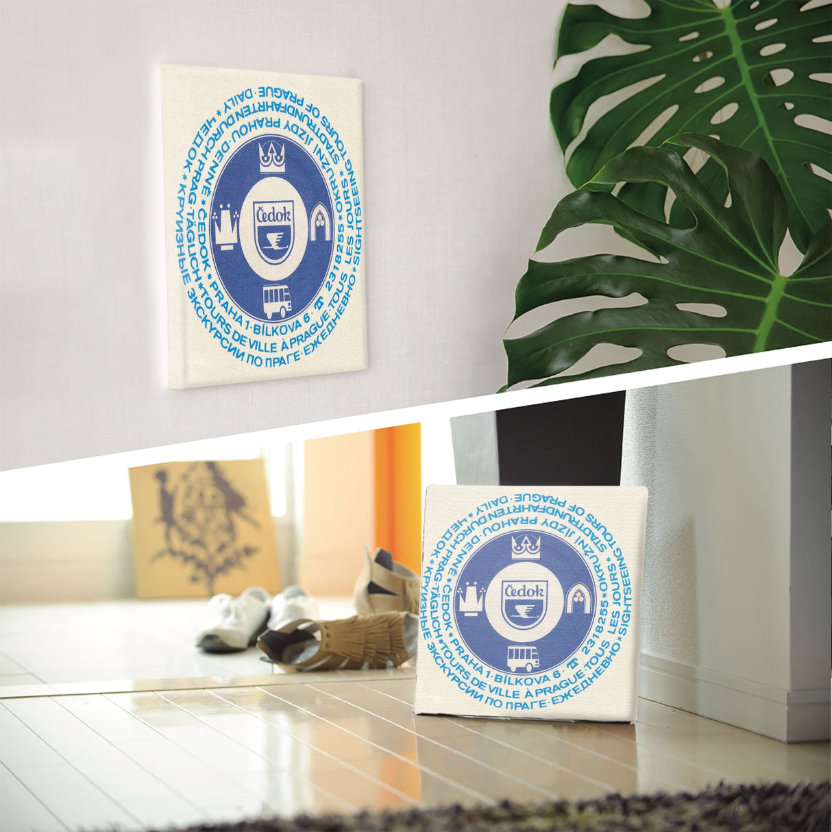 Scandinavian-style wall decor, interior goods, art, typography, simple typ-1702-004