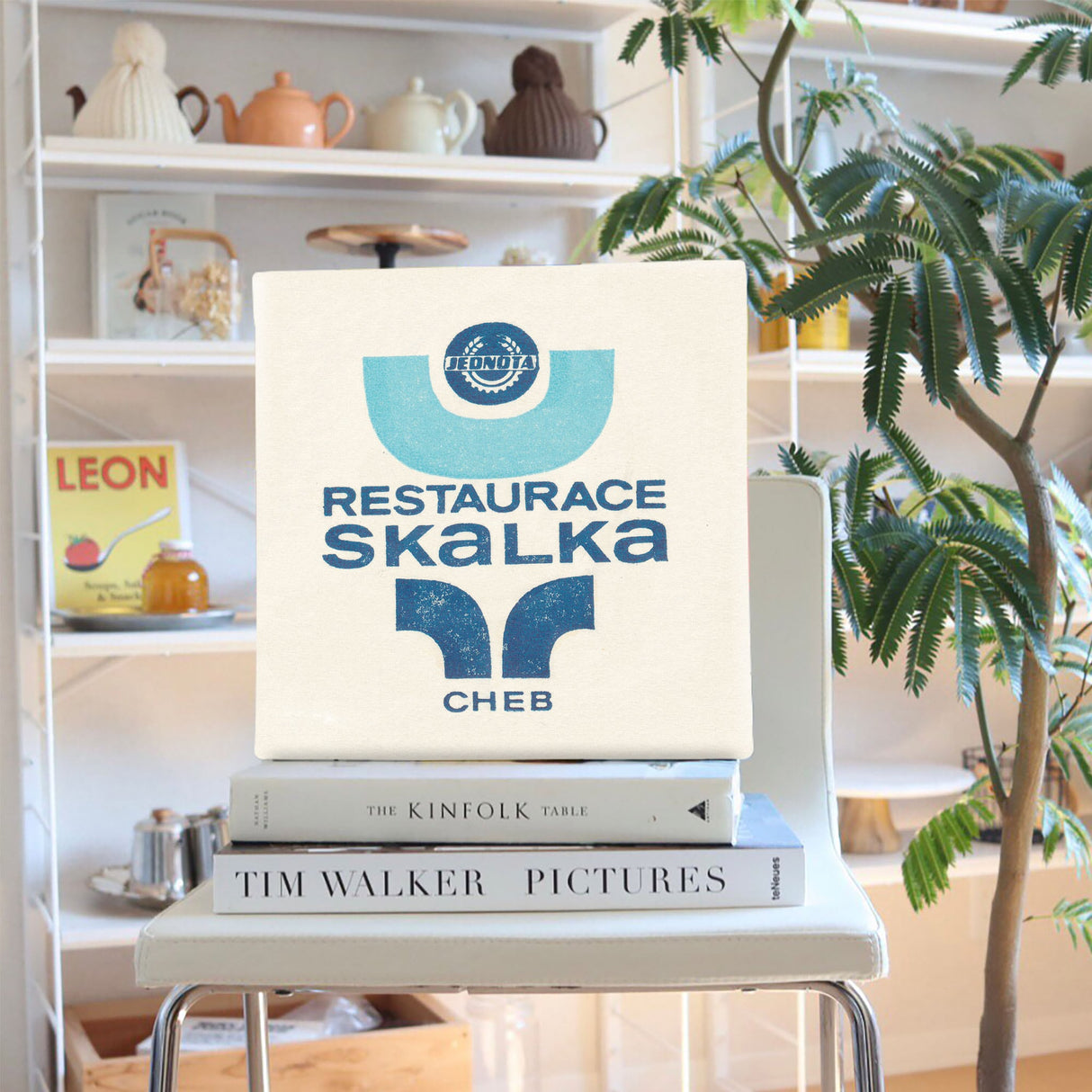 Fabric panel with a Scandinavian taste Interior goods Art Typography Simple typ-1702-005