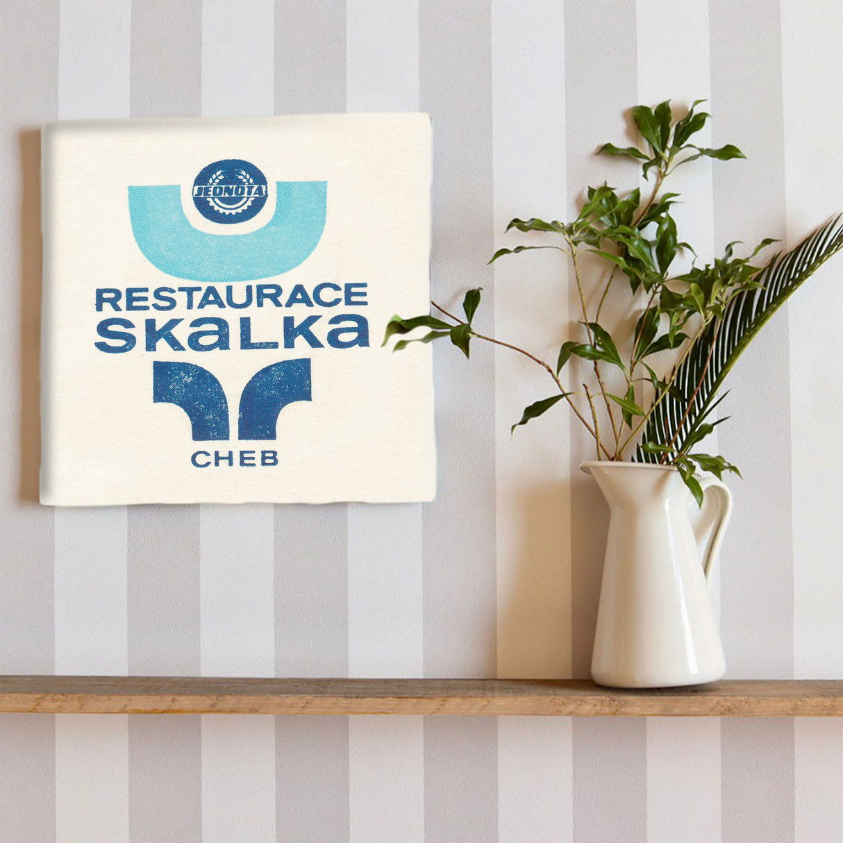 Fabric panel with a Scandinavian taste Interior goods Art Typography Simple typ-1702-005