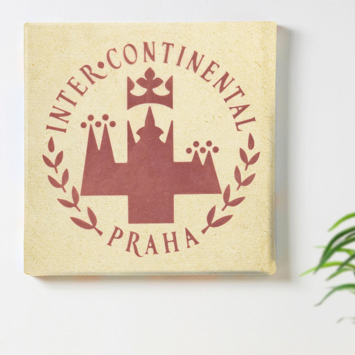 Fabric board with a Scandinavian feel Interior goods Art Typography Simple typ-1702-008