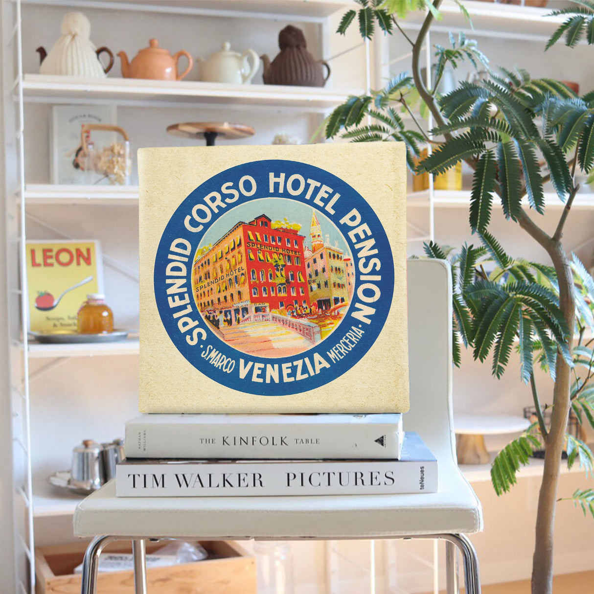 Fabric panel with a Scandinavian taste Interior goods Art Typography Simple typ-1702-009