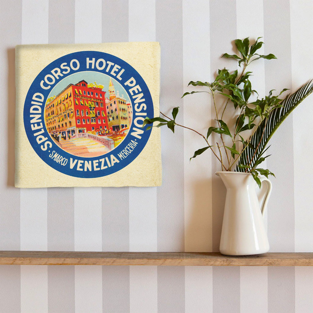 Fabric panel with a Scandinavian taste Interior goods Art Typography Simple typ-1702-009