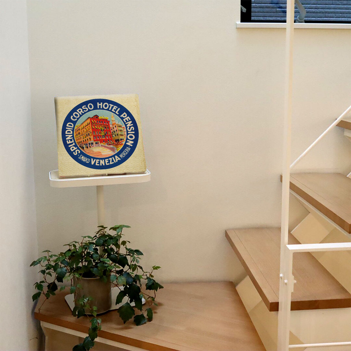 Fabric panel with a Scandinavian taste Interior goods Art Typography Simple typ-1702-009