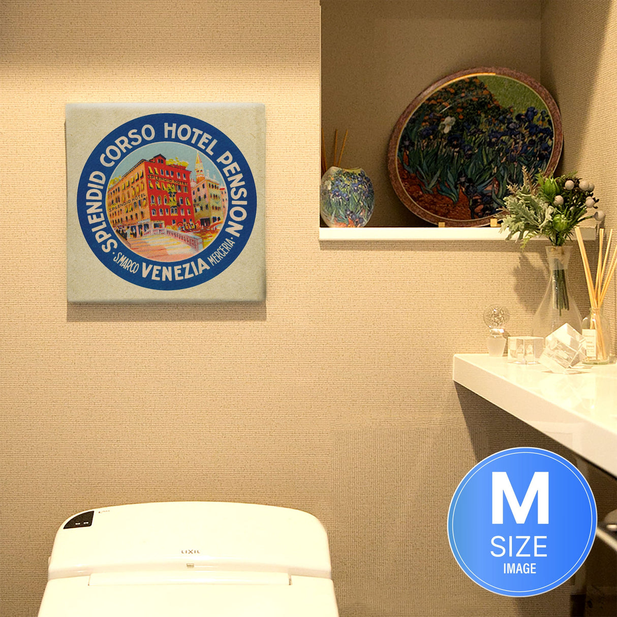 Fabric panel with a Scandinavian taste Interior goods Art Typography Simple typ-1702-009