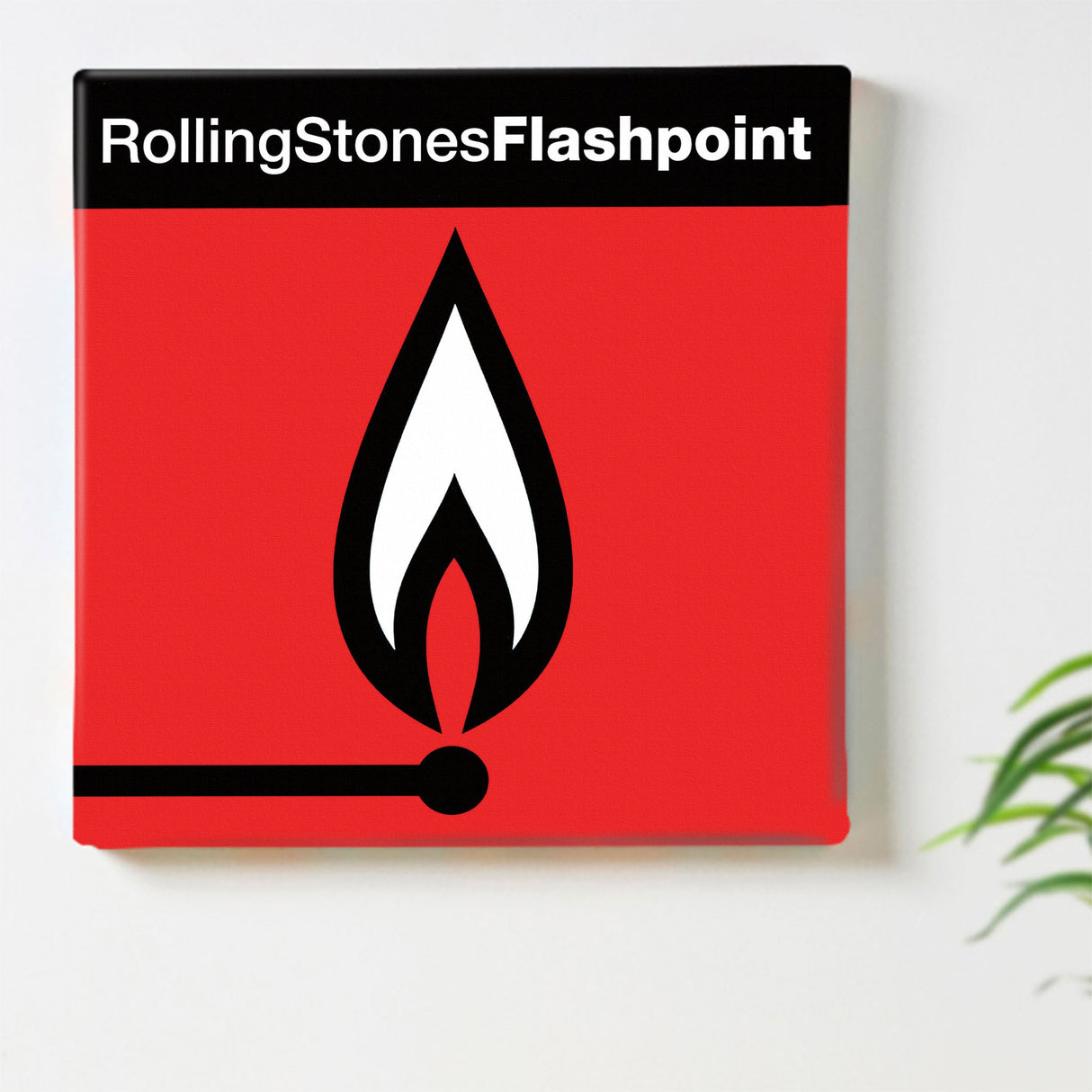 RollingStones(ローリング・ストーンズ)のファブリックパネル ポスター アート unv-0007