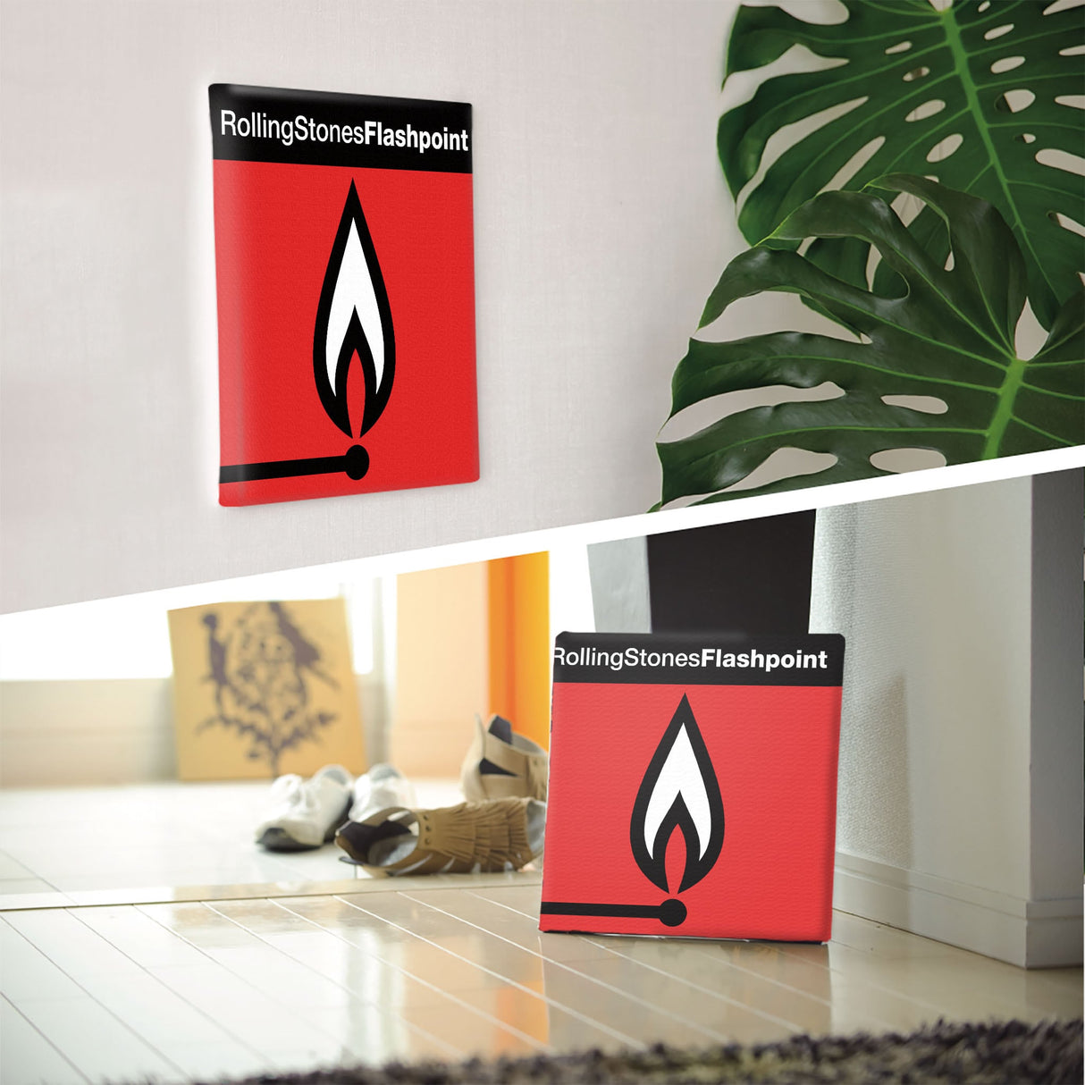 RollingStones(ローリング・ストーンズ)のファブリックパネル ポスター アート unv-0007