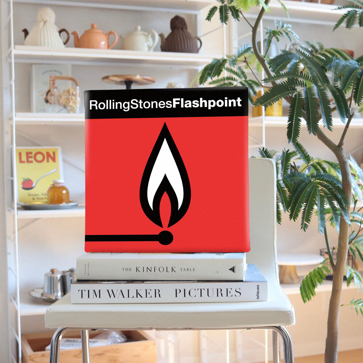 RollingStones(ローリング・ストーンズ)のファブリックパネル ポスター アート unv-0007