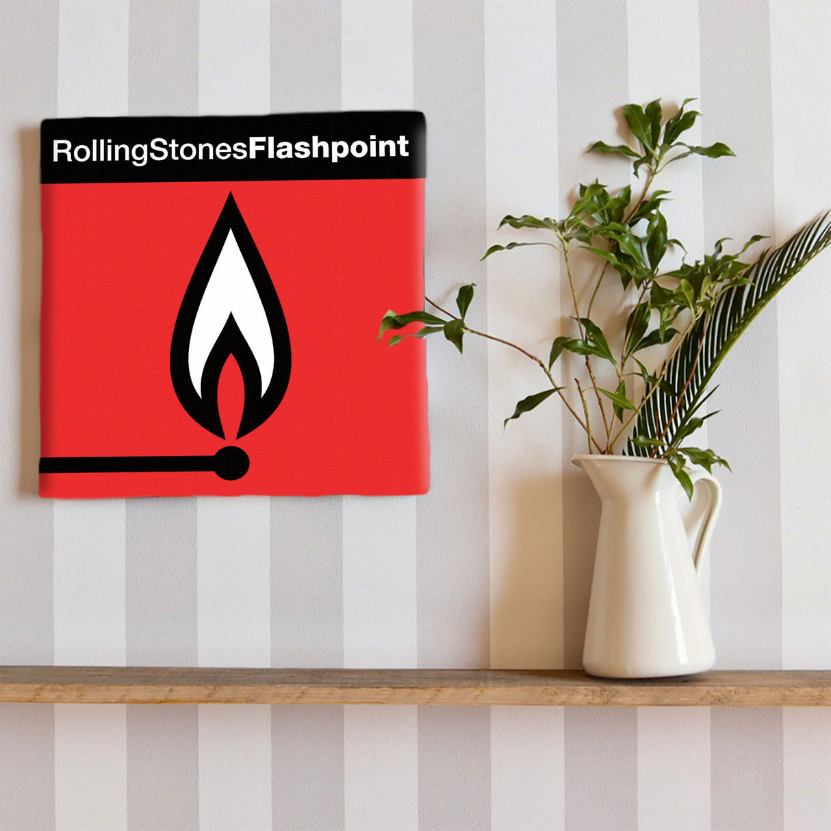 RollingStones(ローリング・ストーンズ)のファブリックパネル ポスター アート unv-0007