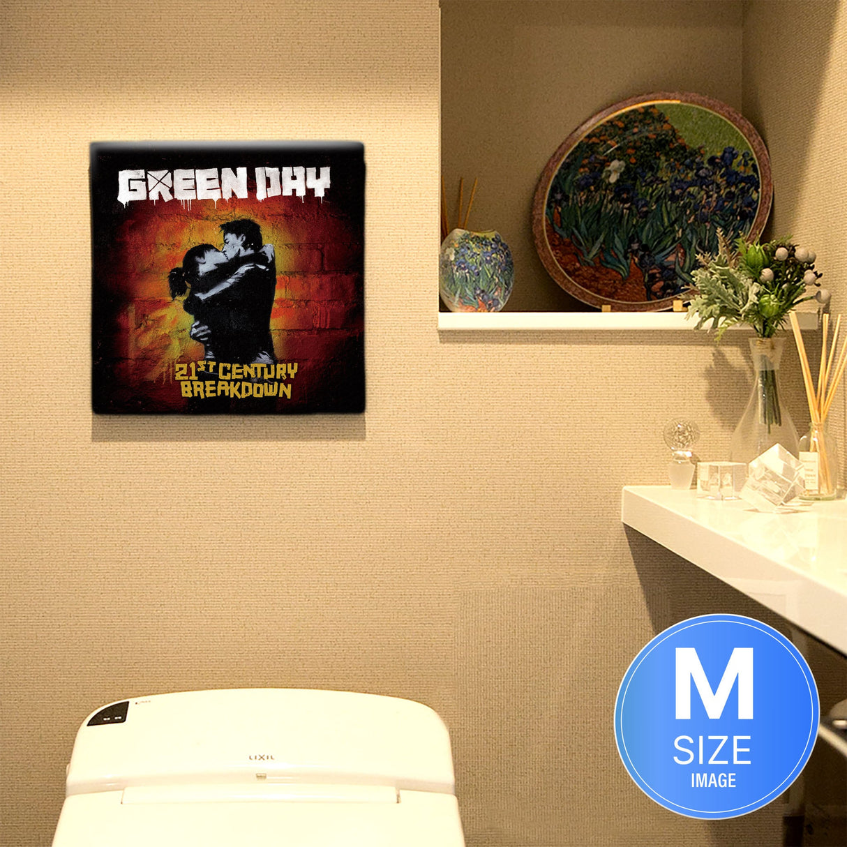 GreenDay(グリーン・デイ)のファブリックパネル ウォールデコ インテリア unv-0016