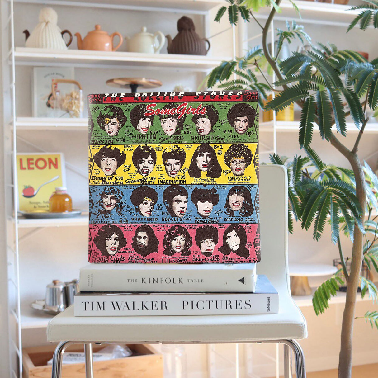 RollingStones(ローリング・ストーンズ)のファブリックパネル unv-0020