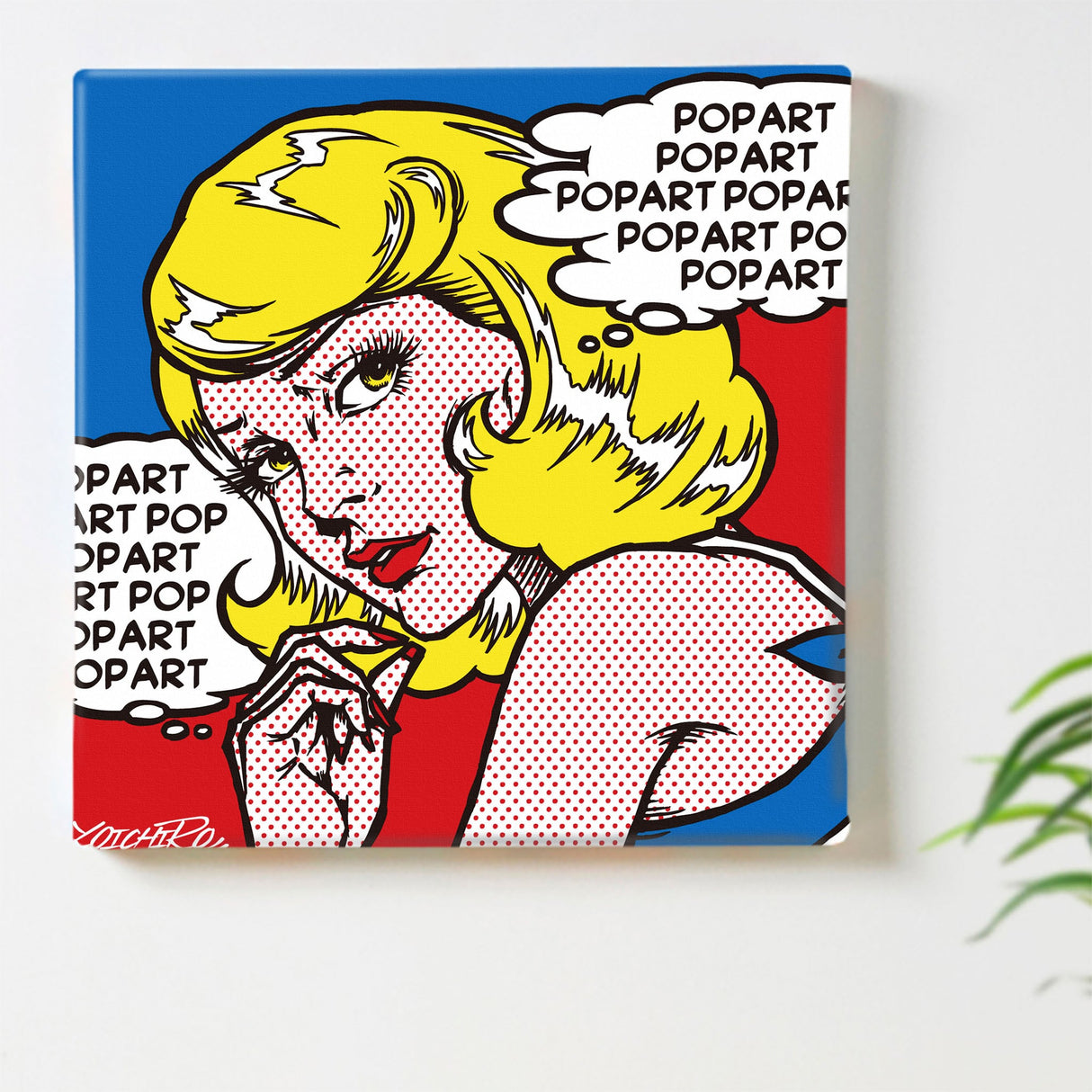 壁掛けインテリアにファブリックパネル|YOICHIRO ポスター アート yoi-0002