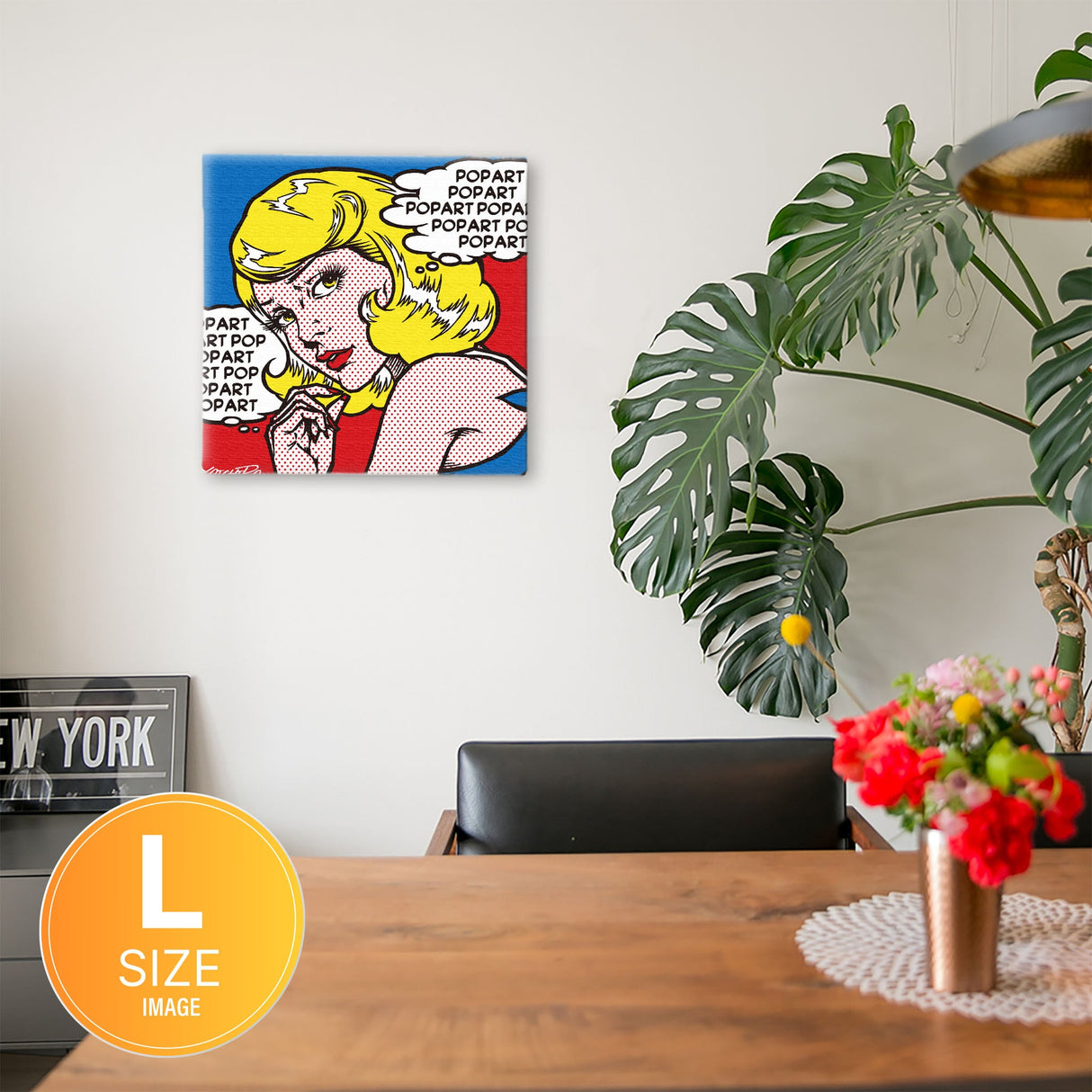 壁掛けインテリアにファブリックパネル|YOICHIRO ポスター アート yoi-0002