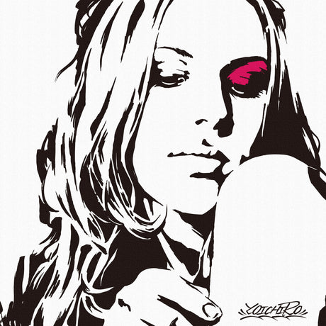 YOICHIROのファブリックパネル インテリア アート yoi-0003