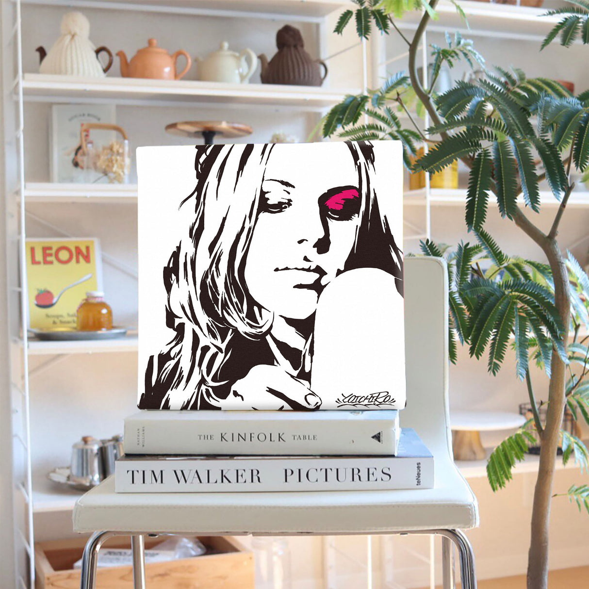 YOICHIROのファブリックパネル インテリア アート yoi-0003