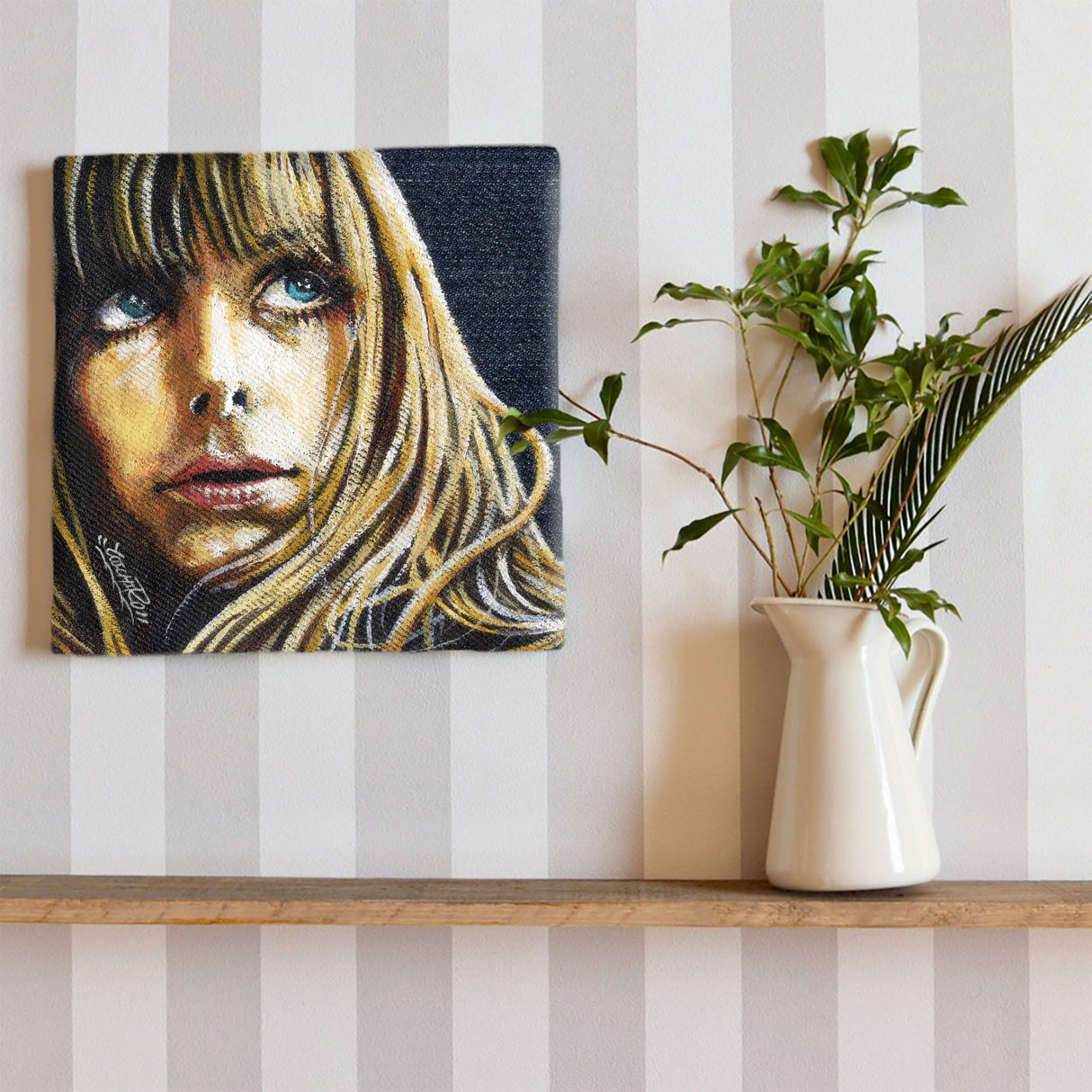 壁掛けインテリアにファブリックパネル|YOICHIRO 写真 壁掛け yoi-0005