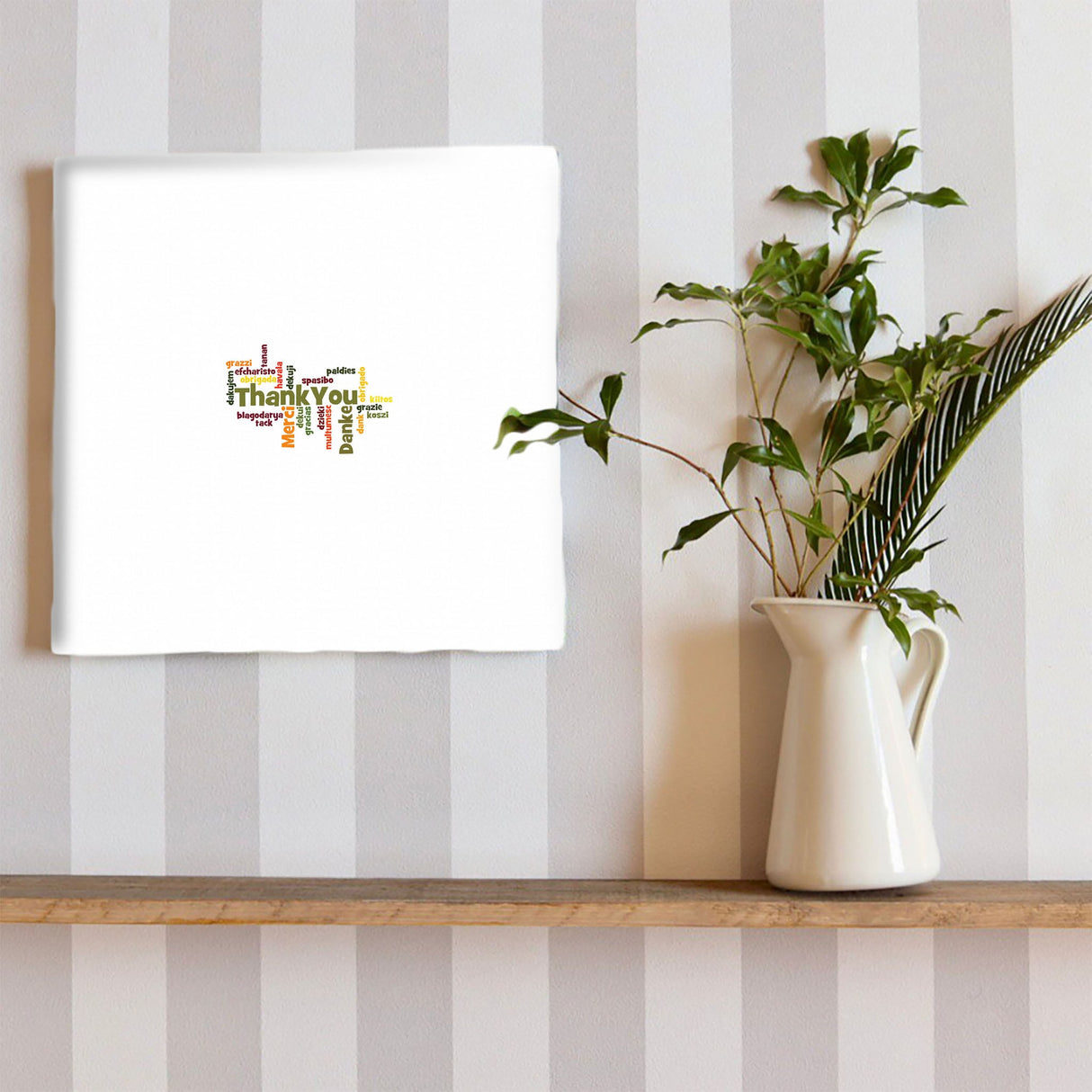 Express your gratitude! Fabric panel with message boards for single living interior yse-0002