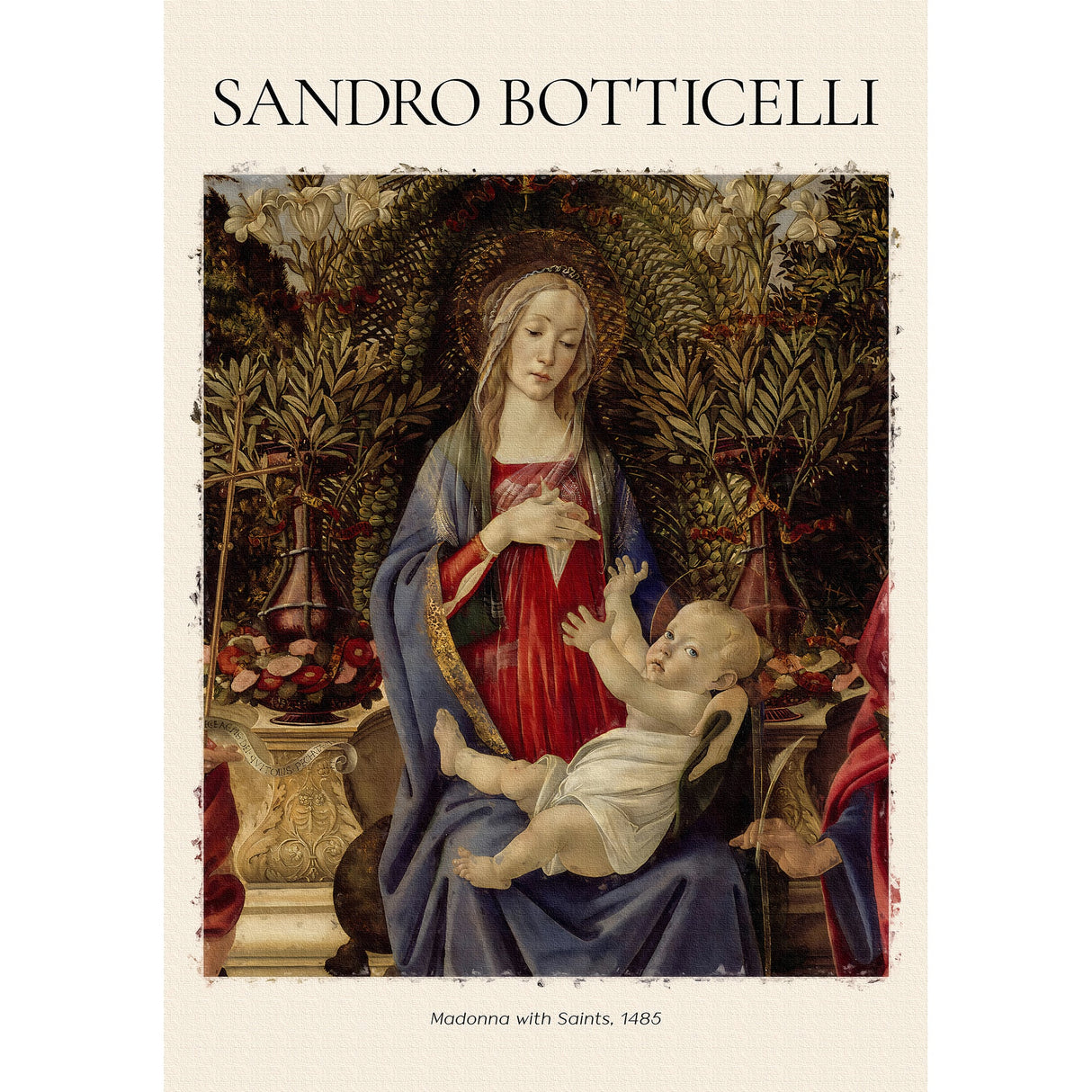 Sandro Botticelli Art Panel/Canvas Board BOTT-2404-11