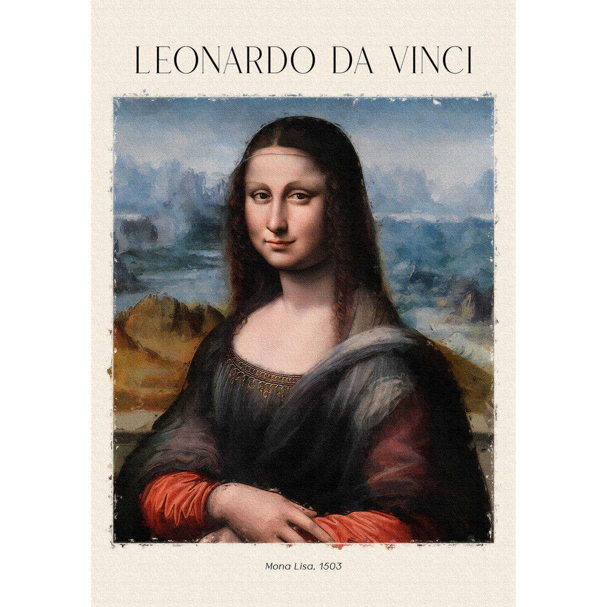 Leonardo da Vinci Art Panel/Canvas Board DAVI-2404-05