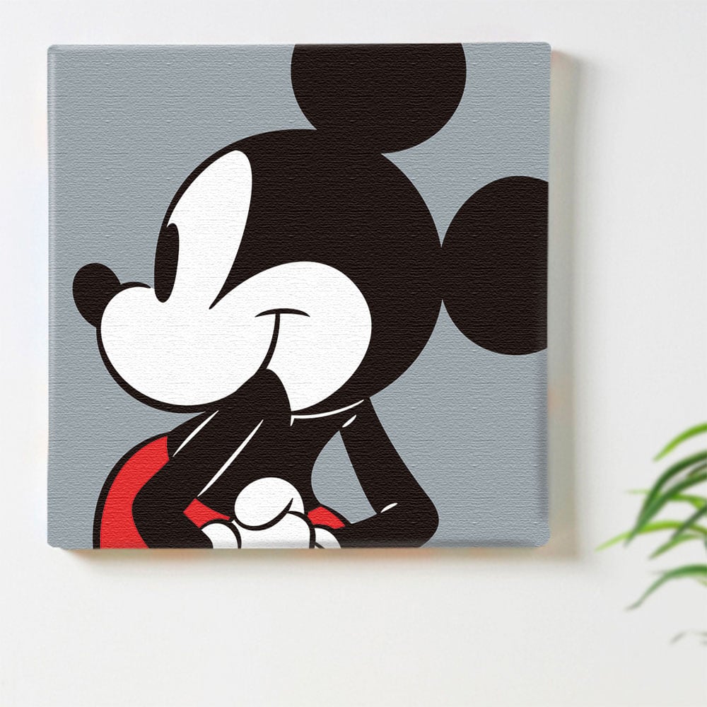 Mickey Mouse wall decor interior goods art panel canvas Disney two-tone dsny-2307-02