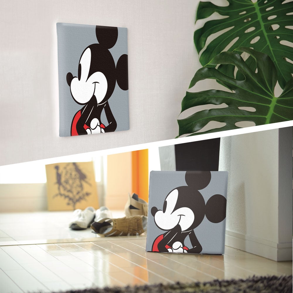 Mickey Mouse wall decor interior goods art panel canvas Disney two-tone dsny-2307-02