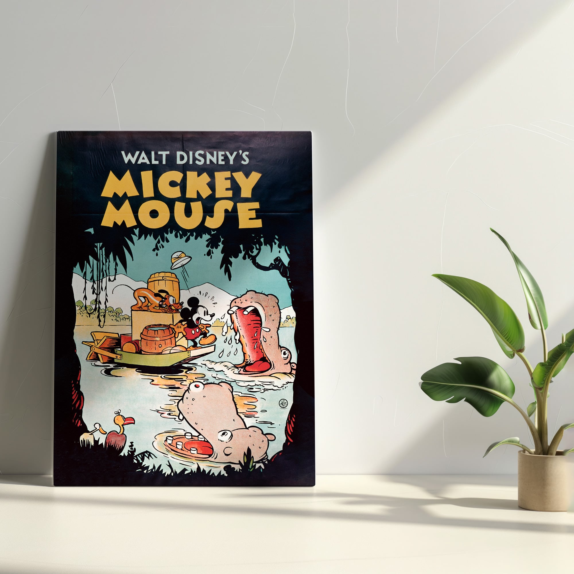 ディズニーストア　25周年　アートパネル　ポイント景品　Disney Disney アートパネル ミッキー＆ミニー 30cm 壁掛け インテリア