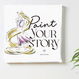 Paint Your Story – ラプンツェルのアートパネル