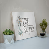 Take Your Dreams Higher – ジャスミンのアートパネル