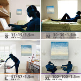 Malibu wall art interior goods art panel canvas popa-1803-021