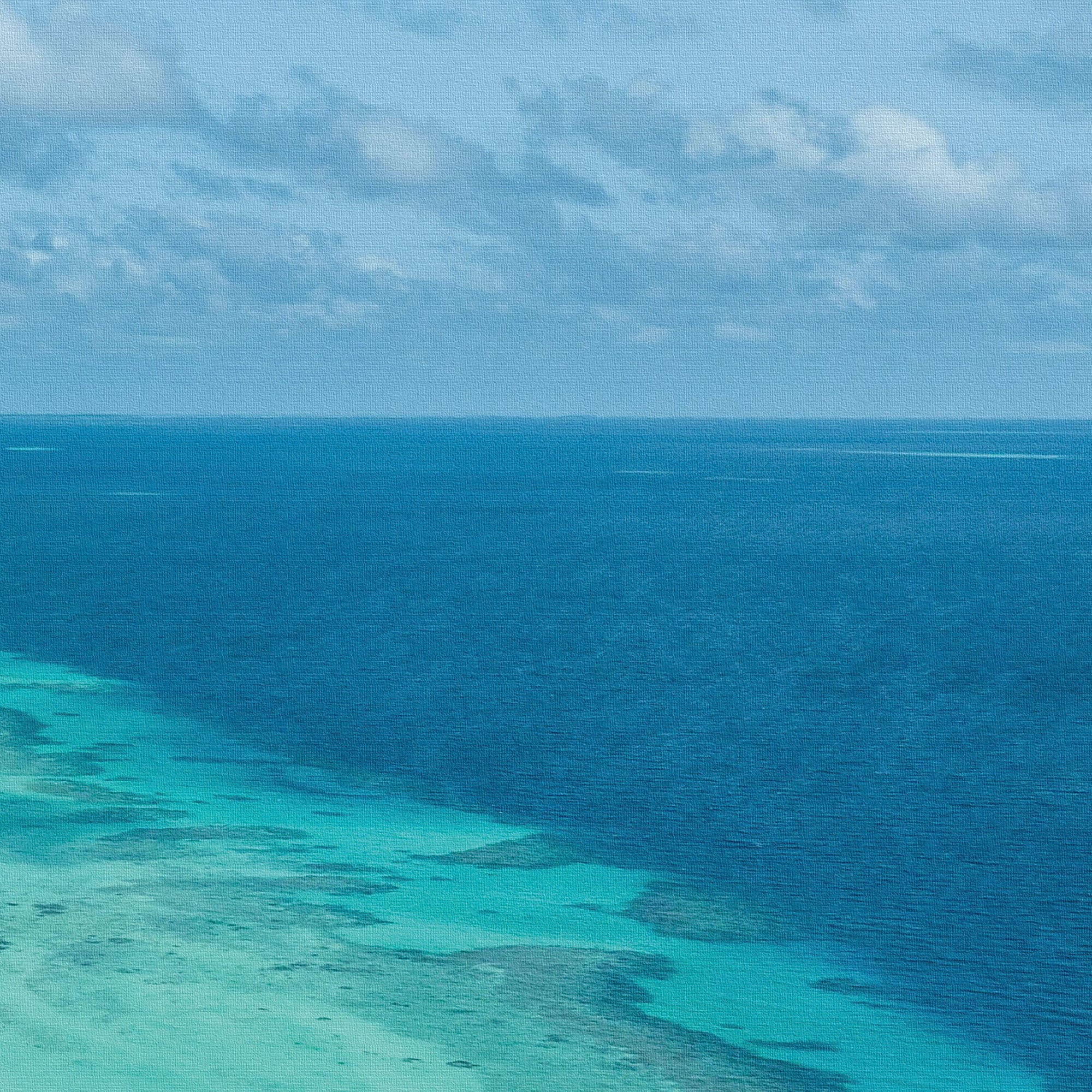 海と水平線のアートパネル｜心をリセットするインテリア – ArtDeli