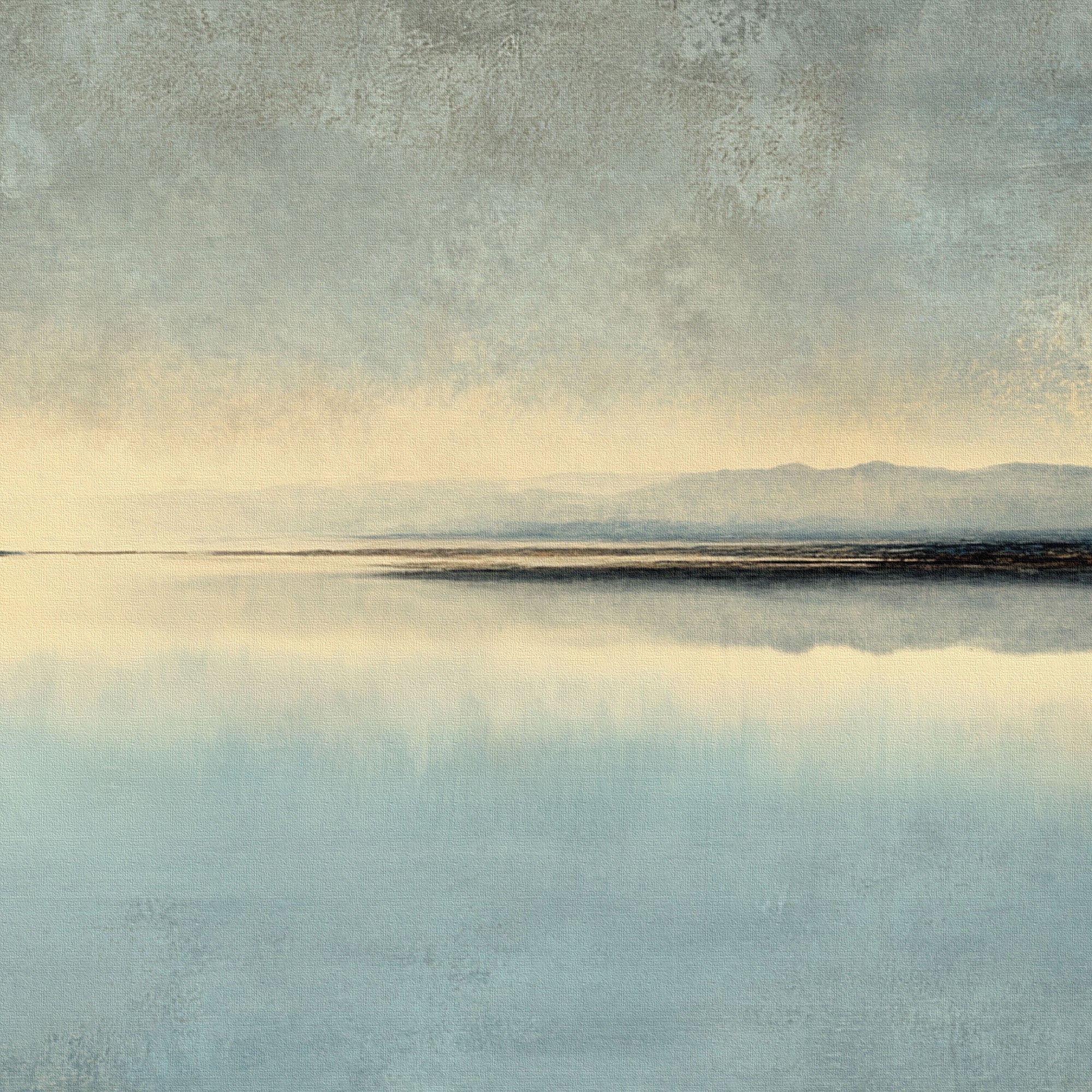 静かなる水平線（ペアパネルアート）｜集中と静寂を生む、穏やかな水辺