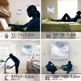 Malibu wall art interior goods art panel canvas popa-1803-021