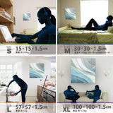 Malibu wall art interior goods art panel canvas popa-1803-021