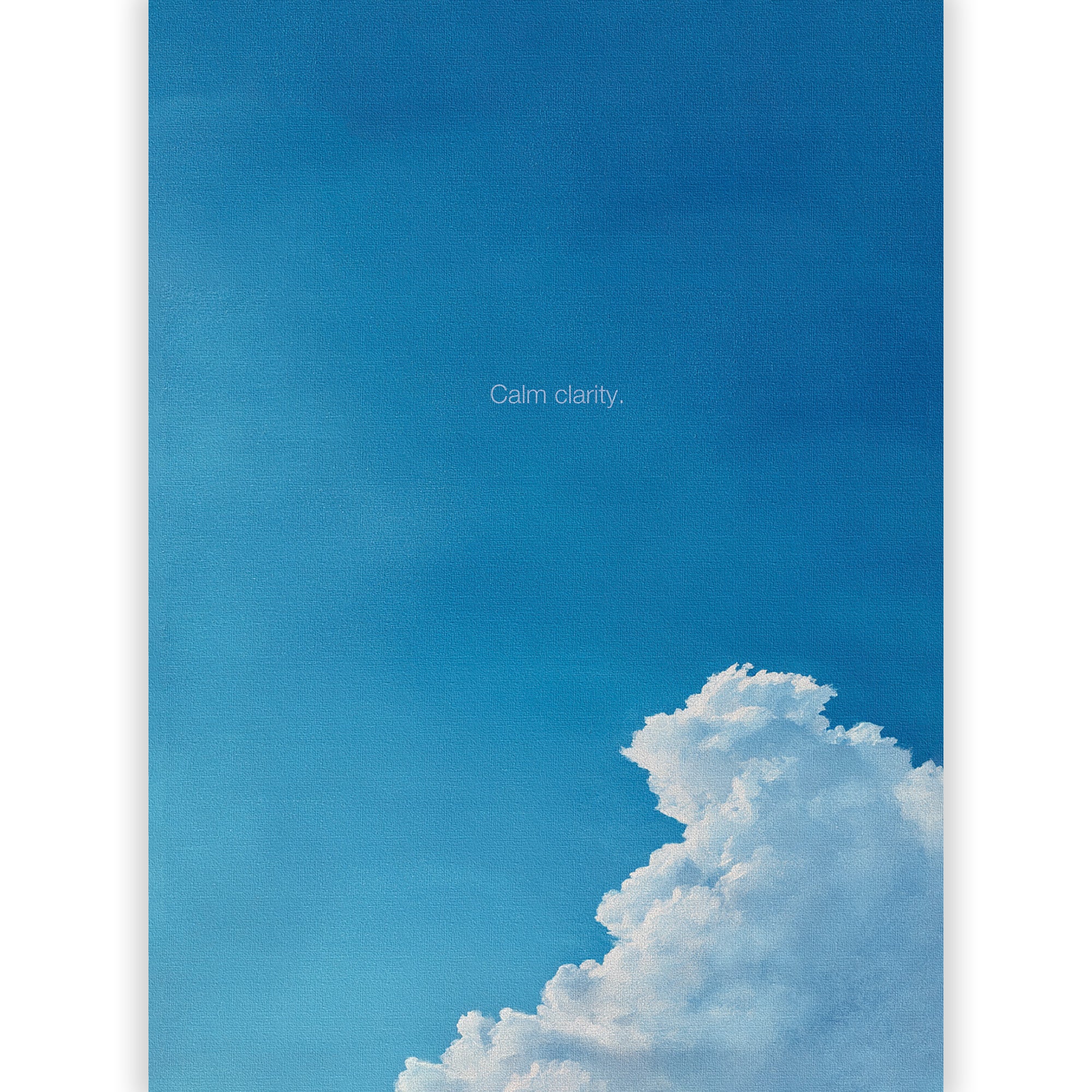 【絵画】青空の中の雲 絵画】青空の中の雲 【公式通販】