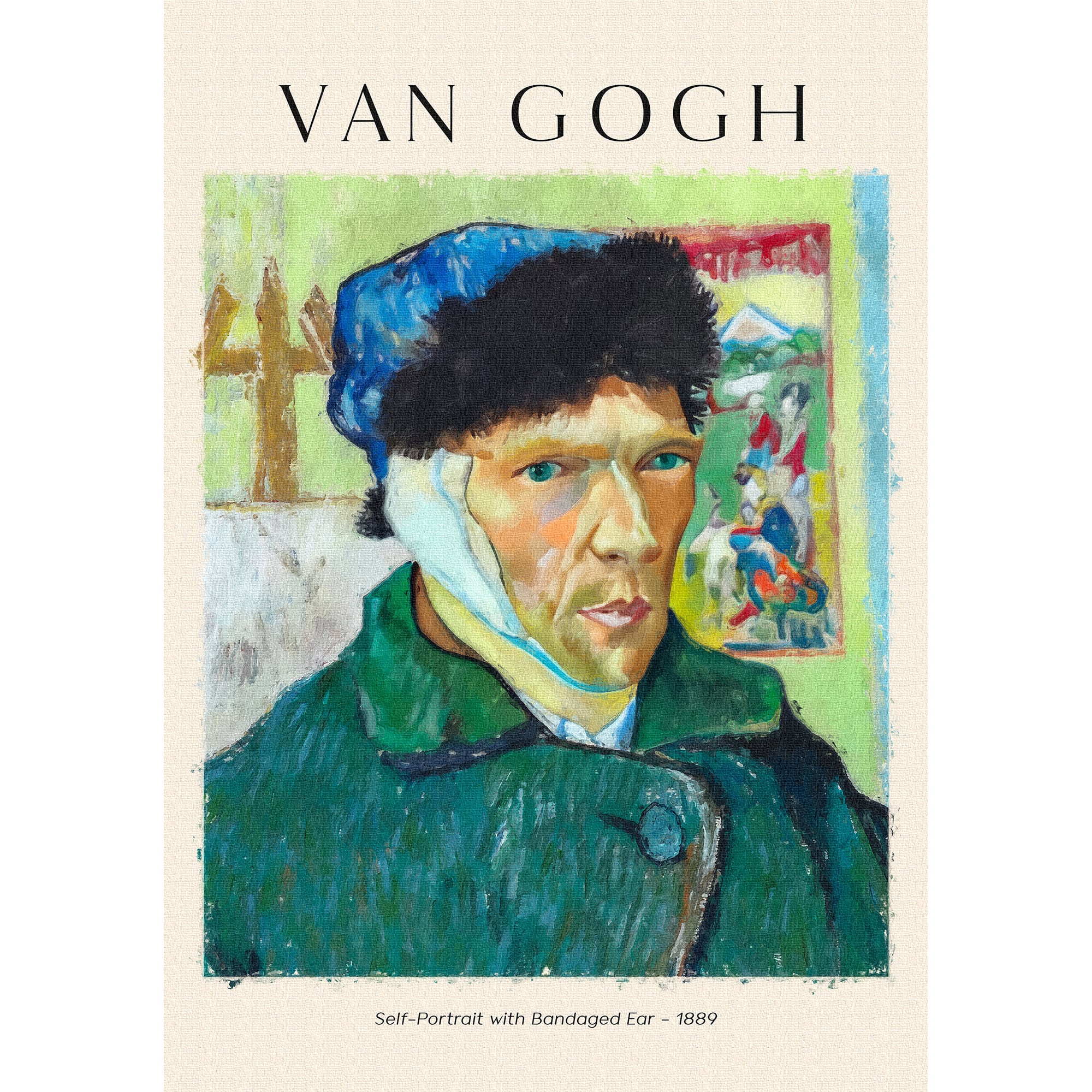 Amazon.co.jp: ゴッホ アートパネル 3枚セット 飾り絵 Van Gogh