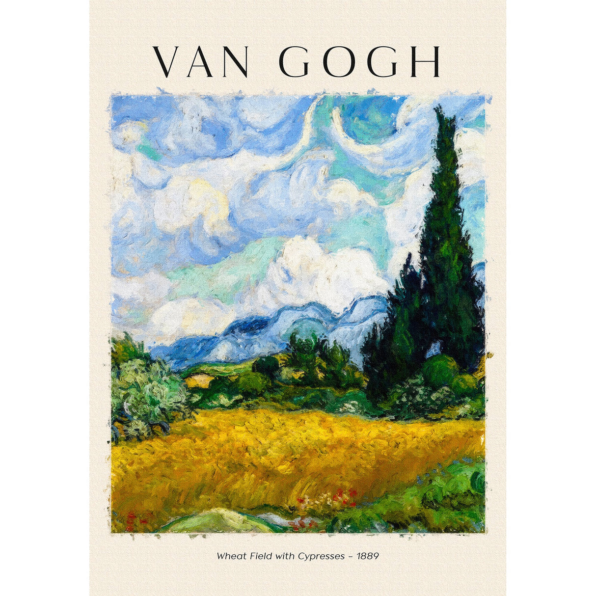 Van Gogh Art Panel/Canvas Board GOGH-2404-06