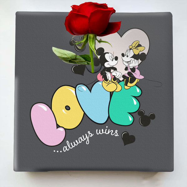 絵画　ミッキー＋ミニー 恋人達の銀食器 / Lover's silverware 絵画 ミッキー＋ミニー 恋人達の銀食器 / Lover's silverware 絵画