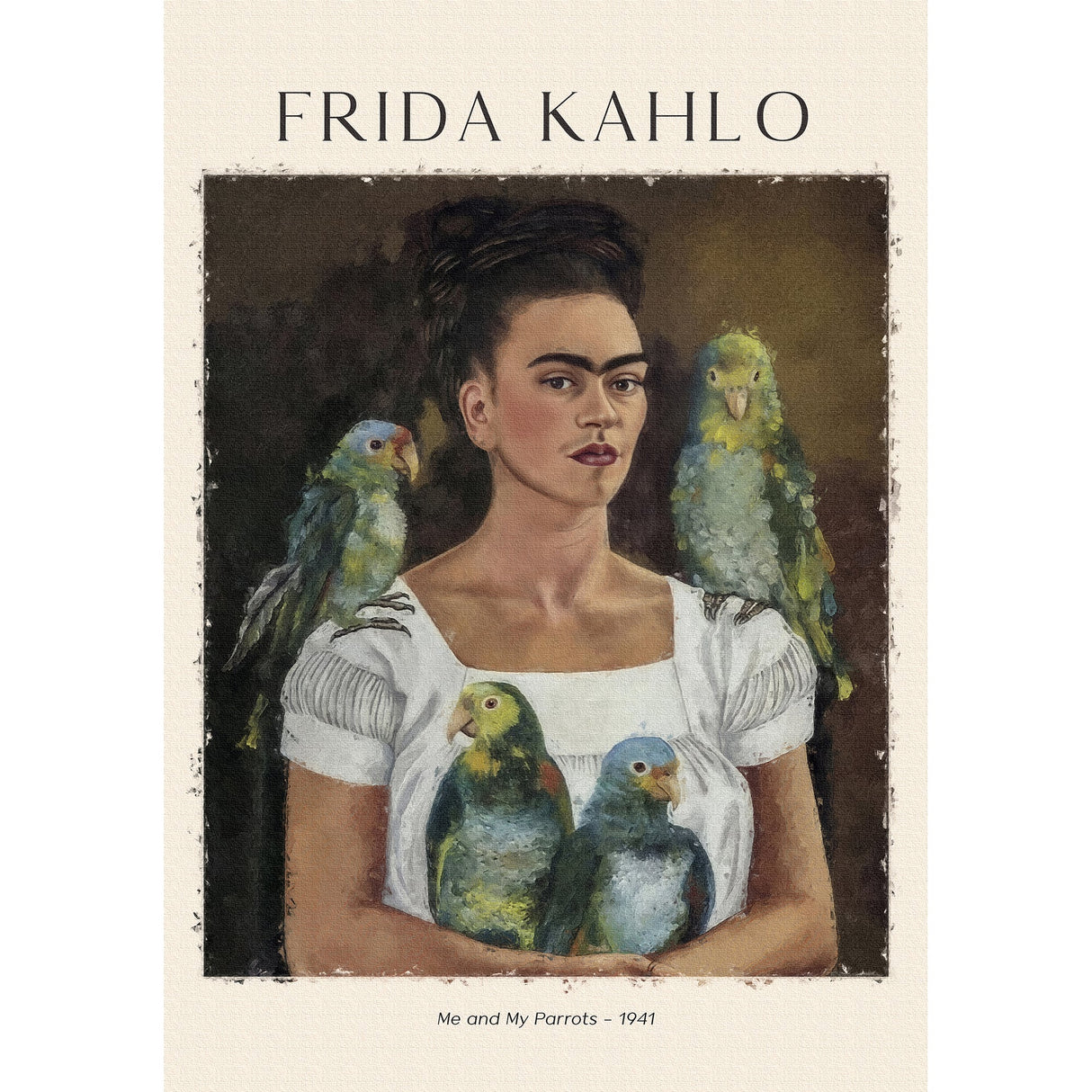 Frida Kahlo Art Panel/Canvas Board KAHL-2404-04