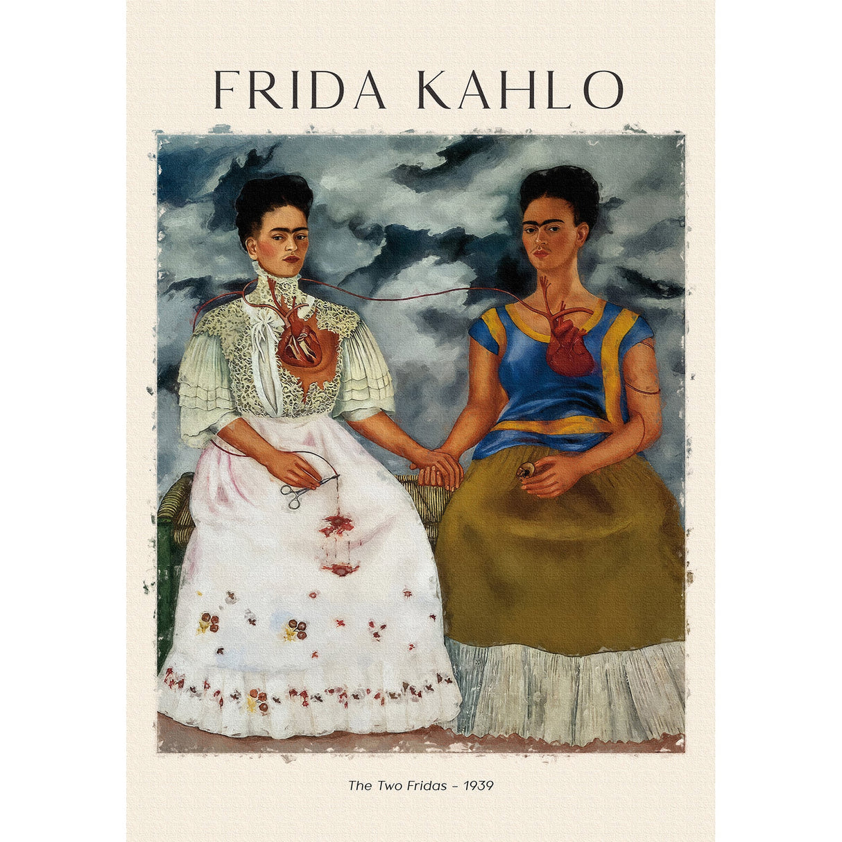 Frida Kahlo Art Panel/Canvas Board KAHL-2404-06