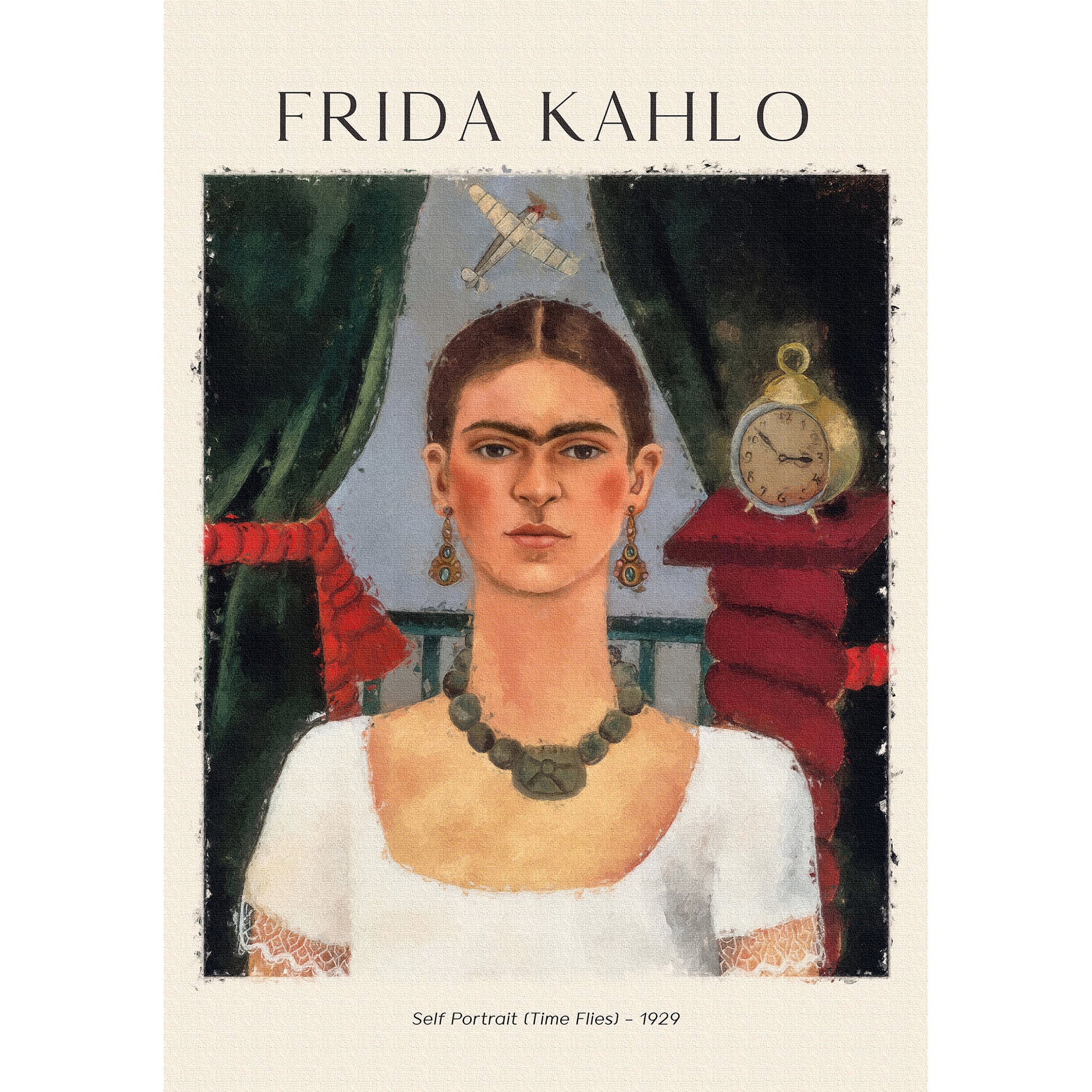 フリーダ・カーロ アートパネル/キャンバスボード KAHL-2404-07