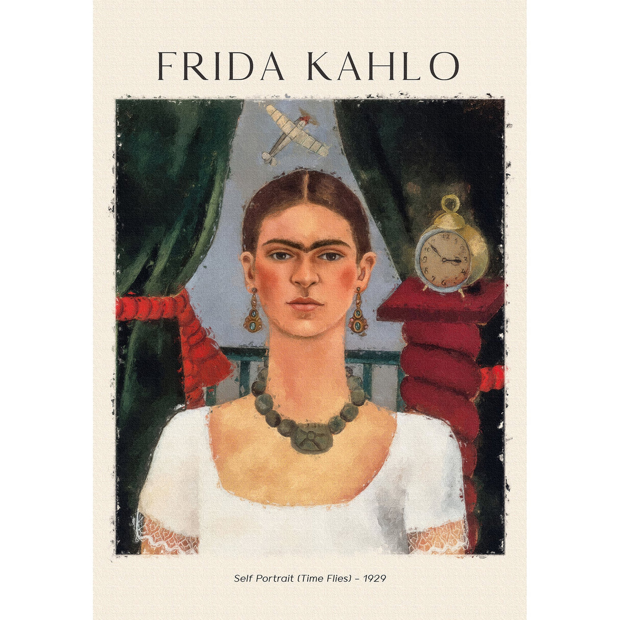 Frida Kahlo Art Panel/Canvas Board KAHL-2404-07