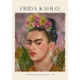 Frida Kahlo Art Panel/Canvas Board KAHL-2404-08