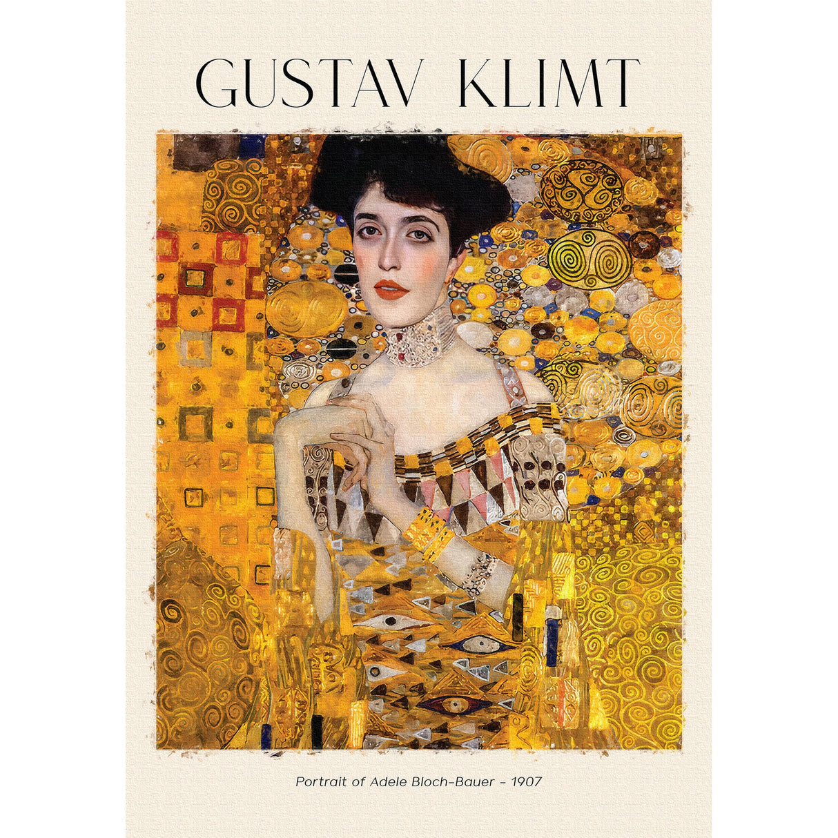 Gustav Klimt Art Panel/Canvas Board KLIM-2404-02