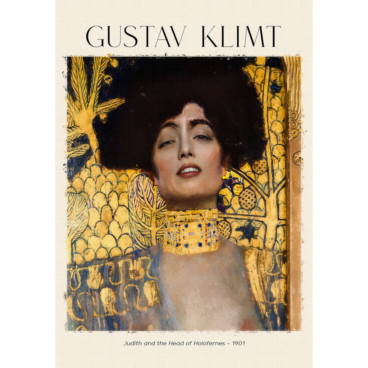 Gustav Klimt Art Panel/Canvas Board KLIM-2404-03