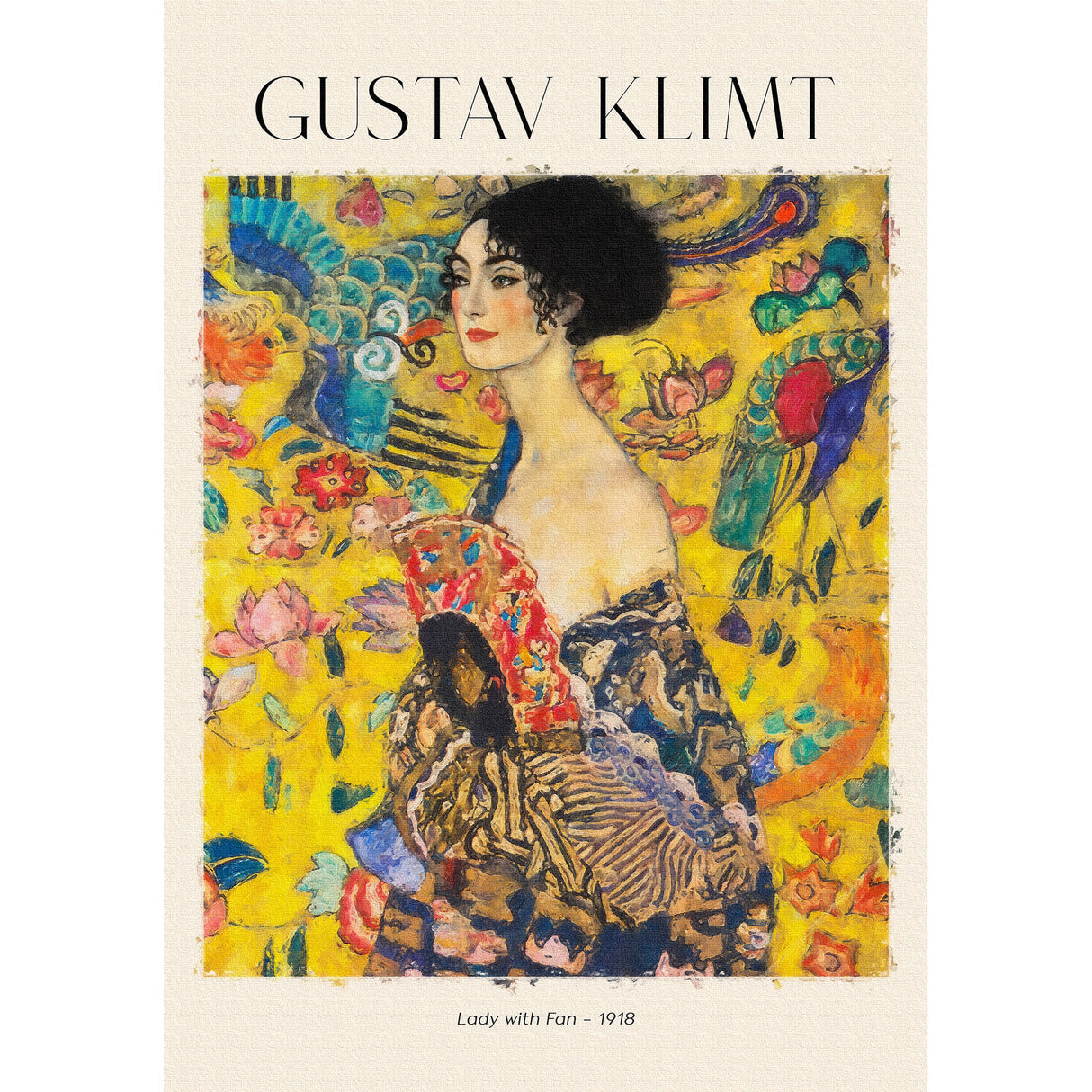 Gustav Klimt Art Panel/Canvas Board KLIM-2404-09