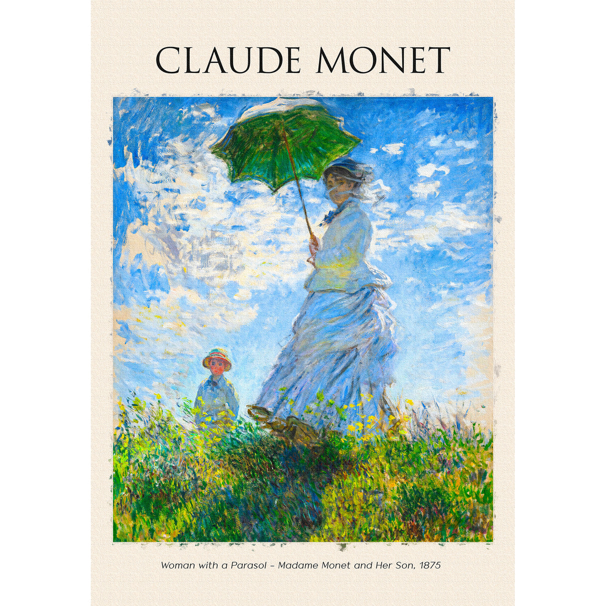 Claude Monet Art Panel/Canvas Board MONE-2404-01