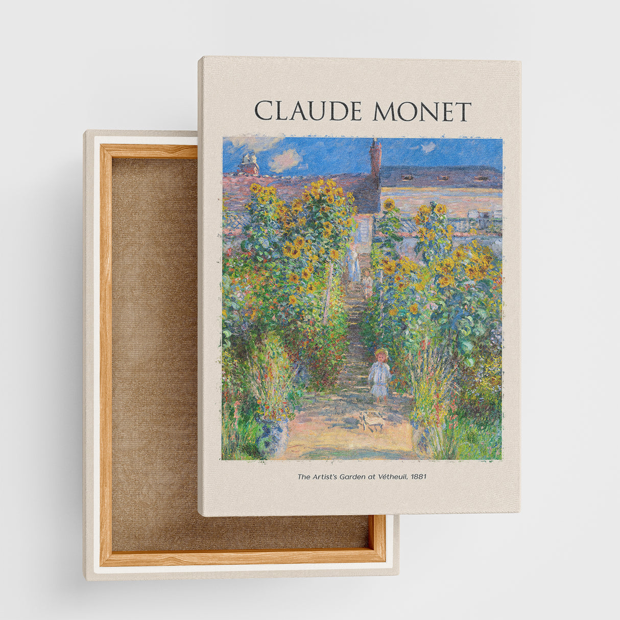 Claude Monet Art Panel/Canvas Board MONE-2404-03