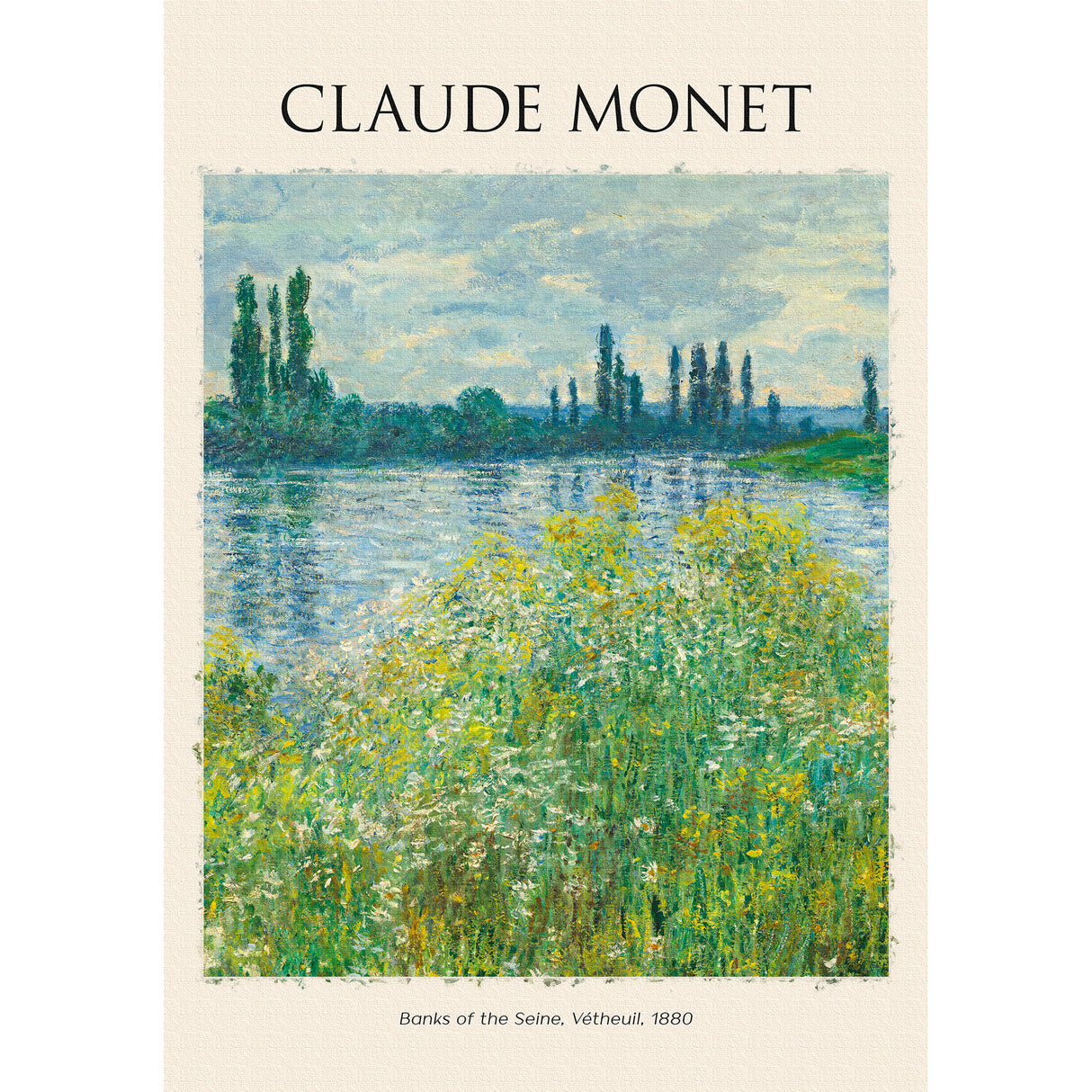 Claude Monet Art Panel/Canvas Board MONE-2404-08