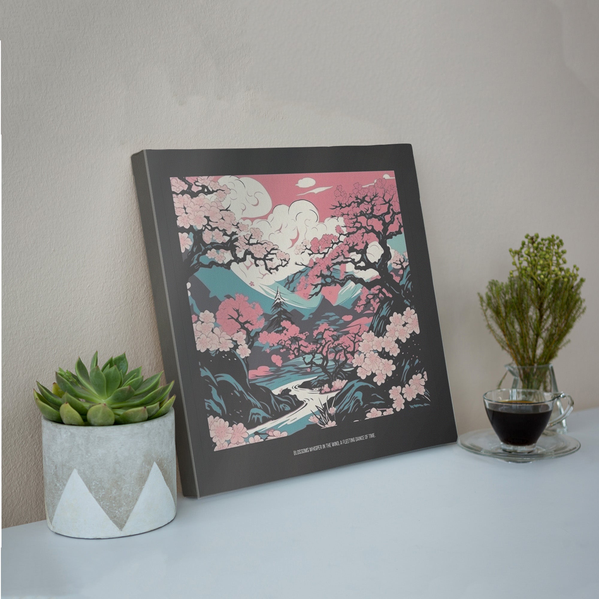 和モダン×ポップアート｜春を彩る桜の幻想アート – ArtDeli