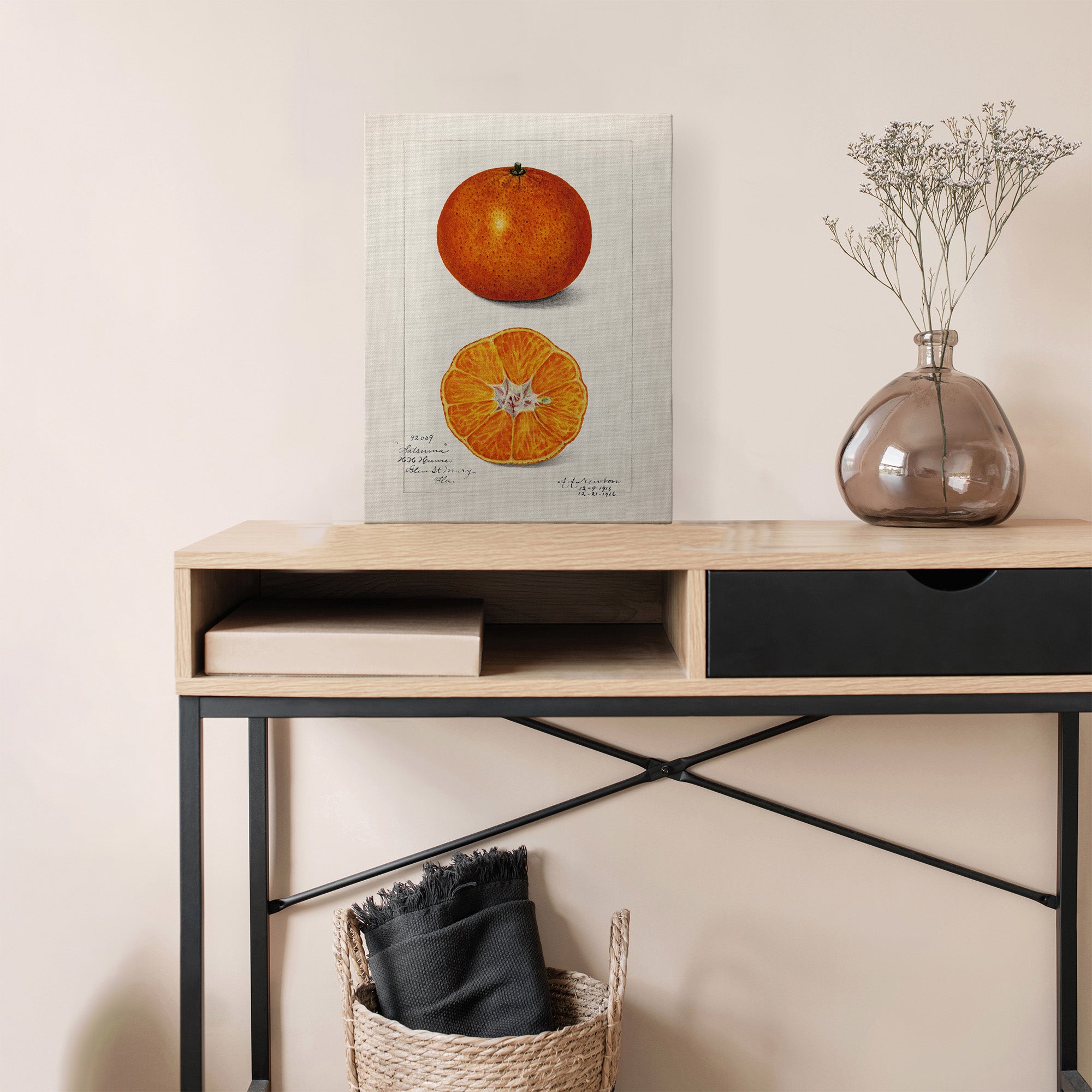 ヴィンテージ・オレンジスタディ｜エネルギーチャージの果実アート